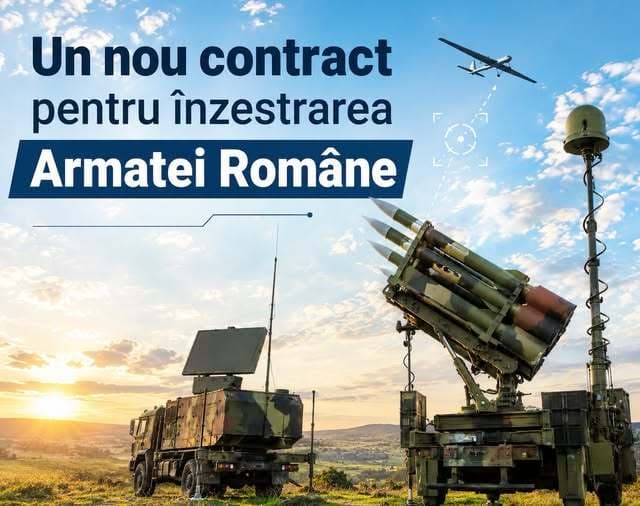 Radu Miruţă: A fost semnat contractul privind achiziţia primelor sisteme antiaeriene SHORAD - VSHORAD, destinate protecţiei împotriva ameninţărilor aeriene