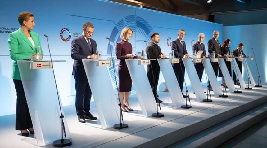 Şefii de guverne ai opt ţări nordice şi baltice susţin, într-o declaraţie comună la un summit regional, în Estonia, aderarea Ucrainei la UE şi NATO