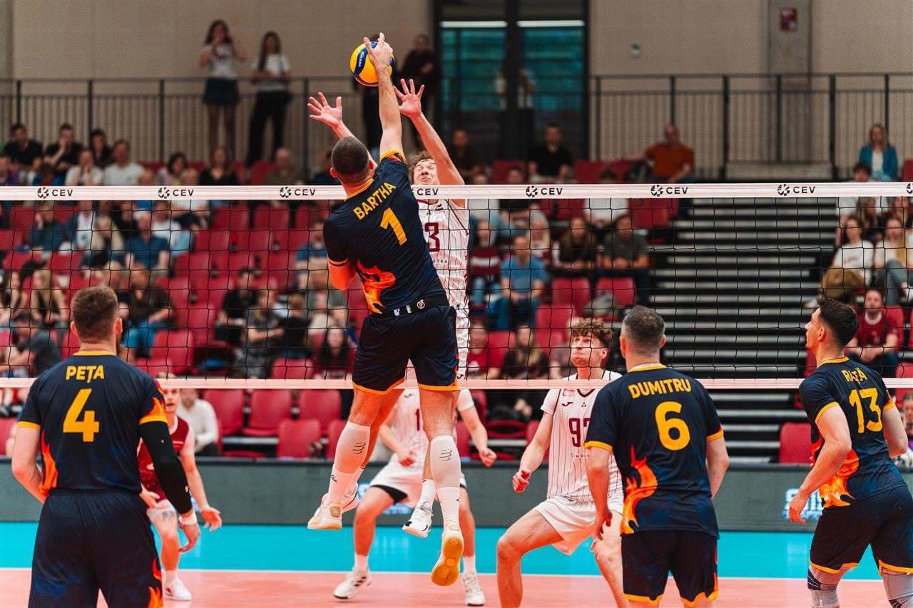 Volei masculin: România, învinsă de Albania în ultimul meci din European League 2026
