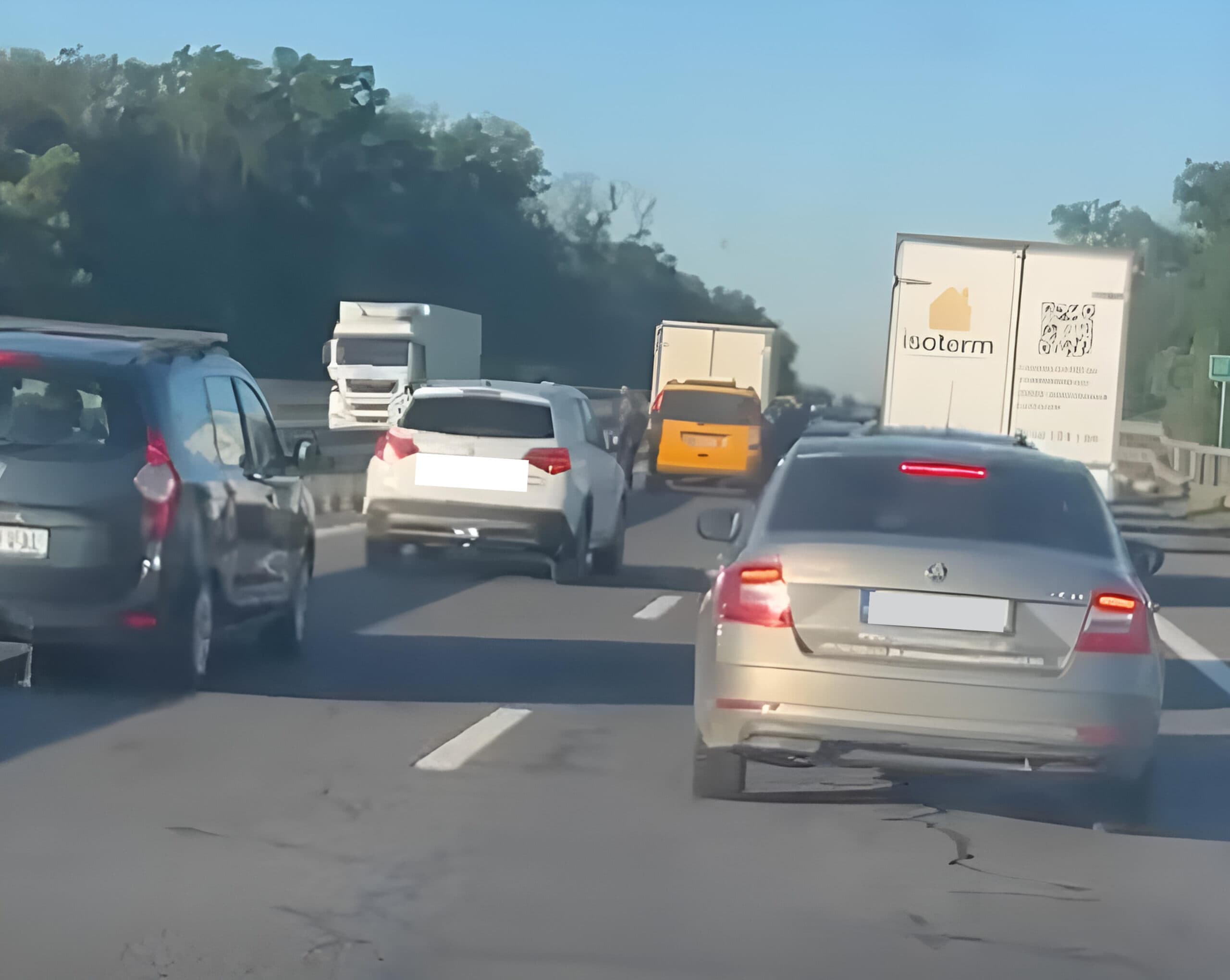 A3, Autostrada București-Ploiești, blocată la Snagov, din cauza unui accident în lanț. E afectat sensul spre Capitală