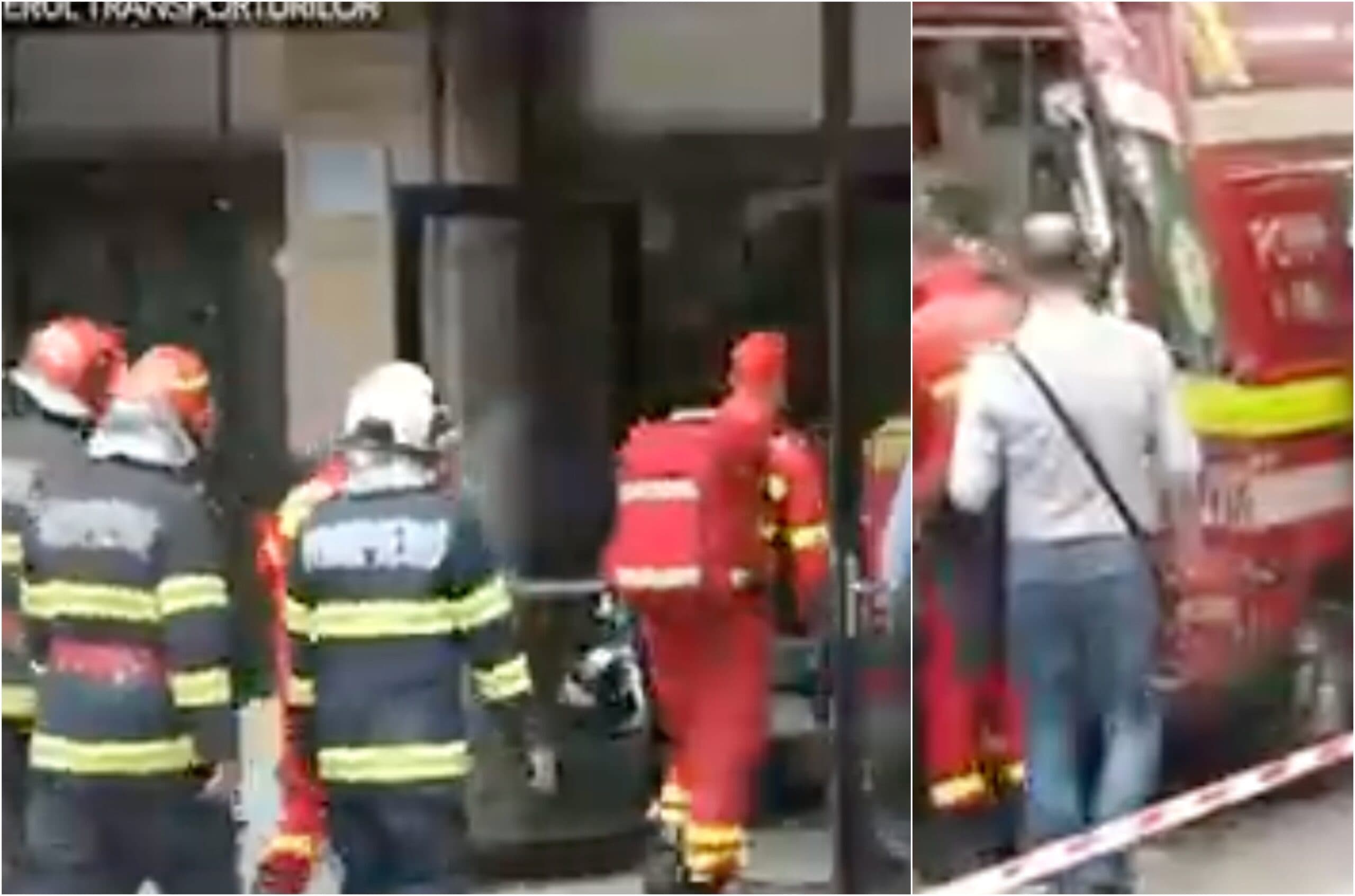 BREAKING | Lift prăbușit în Palatul CFR, pe bd. Dinicu Golescu, peste drum de Gara de Nord. Șase oameni răniți, unii erau angajați Metrorex | UPDATE