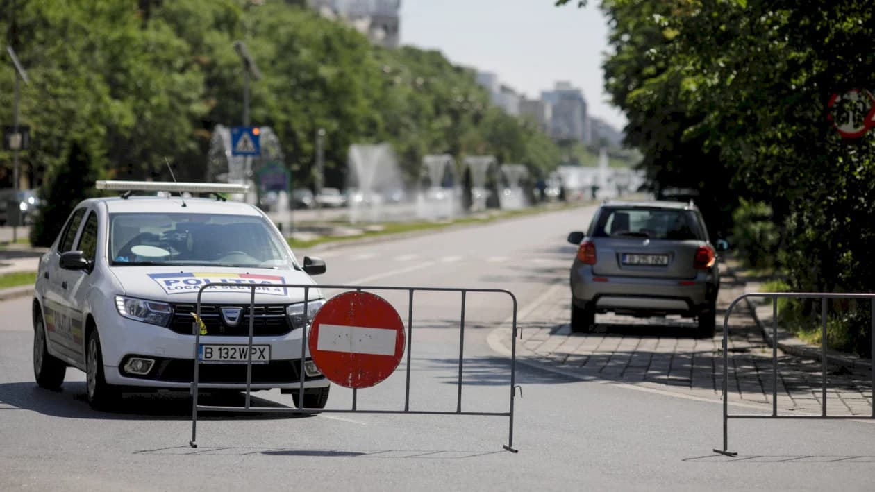 Trafic închis deja pentru West Side Flower Fest. Restricțiile din Drumul Taberei se văd și-n aplicația Waze. Lista rutelor alternative