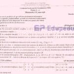 Subiectele la Matematică de la Simulare Bacalaureat 2026. VEZI ce le-a picat elevilor
