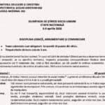Subiecte și bareme Olimpiada Națională de Logică 2026. Elevii au avut de rezolvat cerințe pe baza unui text despre accesul tinerilor la rețelele de socializare