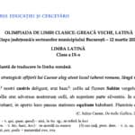 OFICIAL Subiectele și baremele la olimpiadele școlare 2026, etapa județeană, au fost publicate de Ministerul Educației, după o solicitare Edupedu.ro / Lista completă a disciplinelor