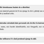 Ghid de utilizare a inteligenței artificiale în școli, realizat de experți din universități și cercetători în științele educației, se lansează joi, 25 iunie, ora 18:00. Webinar deschis tuturor profesorilor