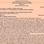 Bacalaureat 2026. Ministerul Educației a folosit varianta de rezervă la Limba română, cu eseu despre un text narativ de Sadoveanu sau Marin Preda la subiectul al III-lea