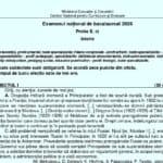 Bacalaureat 2026. Subiecte și barem de rezervă la Istorie: eseu despre spațiul românesc extracarpatic în secolele al XIII-lea – al XVI-lea la ultimul subiect