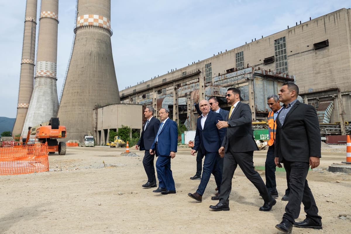 Completion rate for 1.7 GW generation capacity at Romania's Mintia gas-fired plant reaches 83%