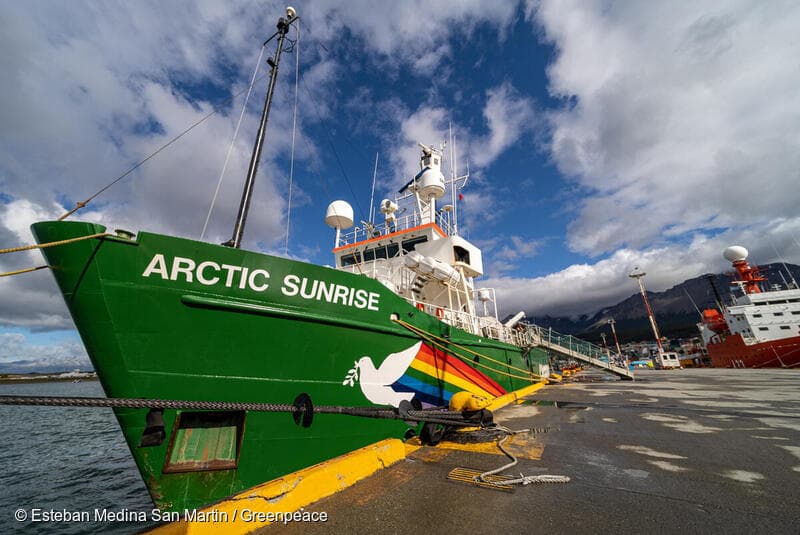 Greenpeace's iconic ship Arctic Sunrise to dock in Constanța Port next month