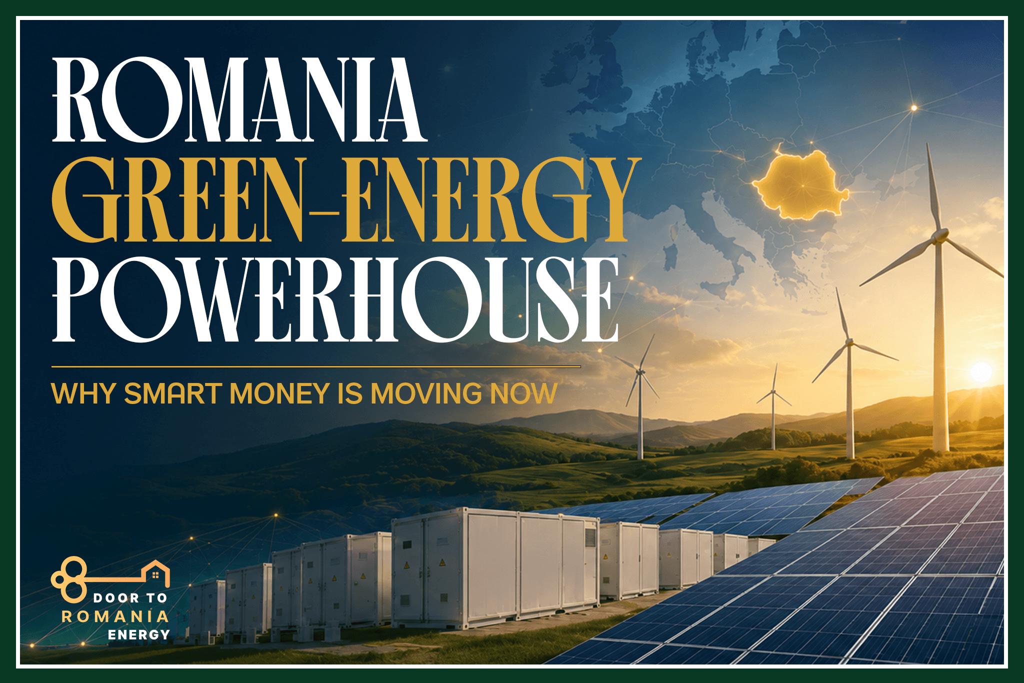Romania Is Becoming Europe's Green-Energy Powerhouse - and the Smart Money Is Already Moving