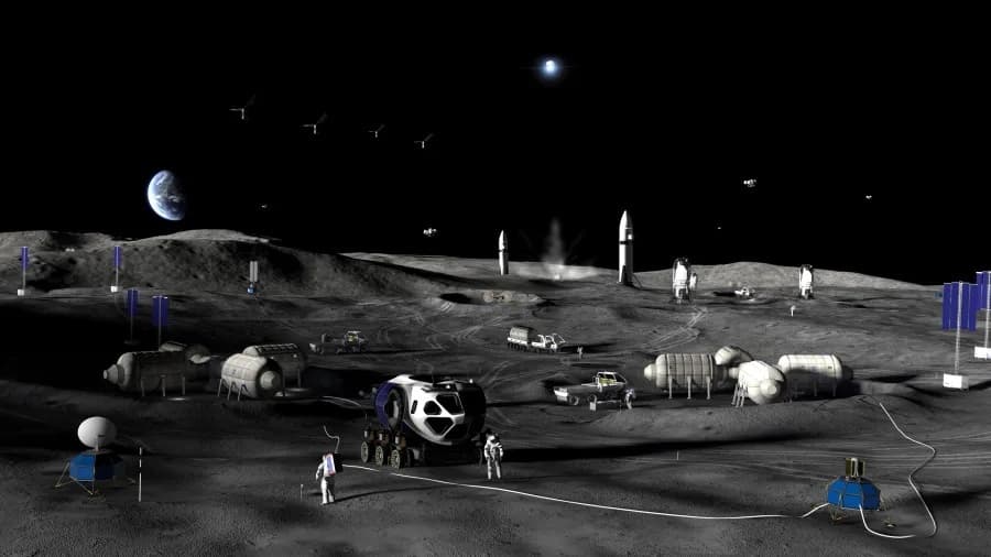 VIDEO NASA va construi pe Lună o bază de „sute de kilometri pătrați”