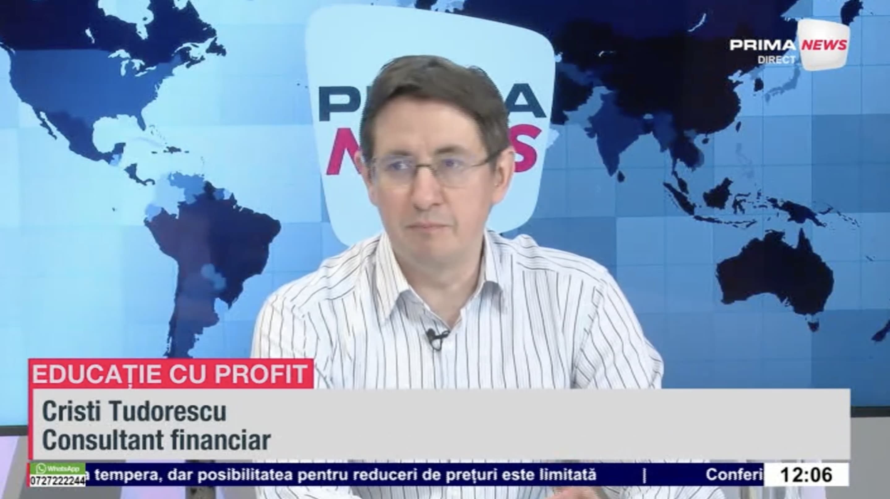 VIDEO Primele semne de stabilizare în economie. Cristi Tudorescu, consultant financiar: Nu trebuie să ne închidem buzunarele. Din mers se mai pot ajusta niște lucruri - Profit.ro Live TV Educație cu Profit