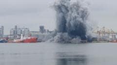 Ukraine strikes cargo ships and admits Romania drone blast as Putin prepares for key speech
