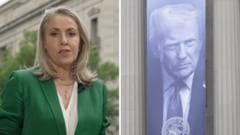 How Trump is transforming Washington - by adding his face everywhere