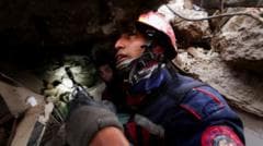 Dogs, drones and sound detectors: How rescuers search for quake survivors