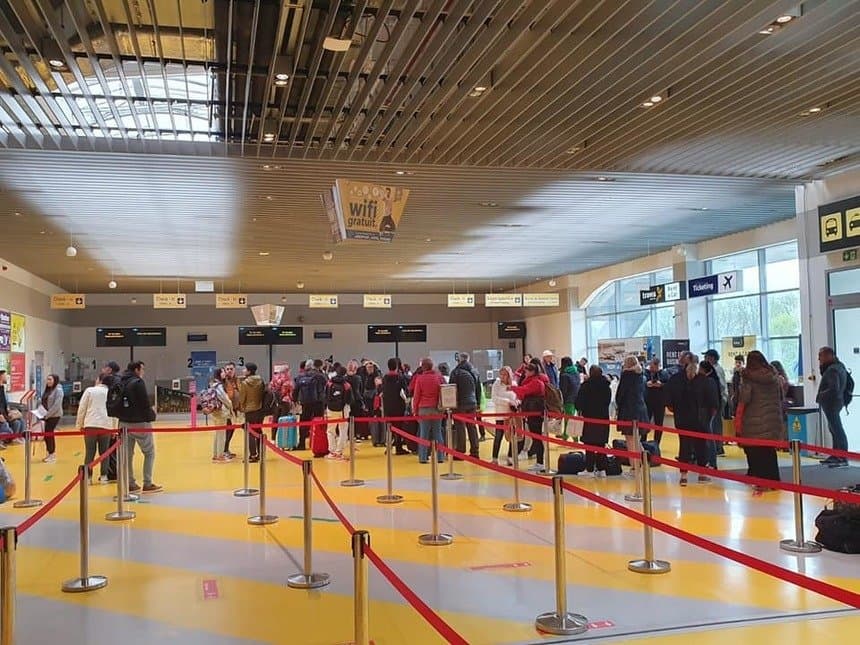 Trafic de pasageri mai scăzut decât în 2024 și 2025, dar cu destinații noi, pe Aeroportul Iași