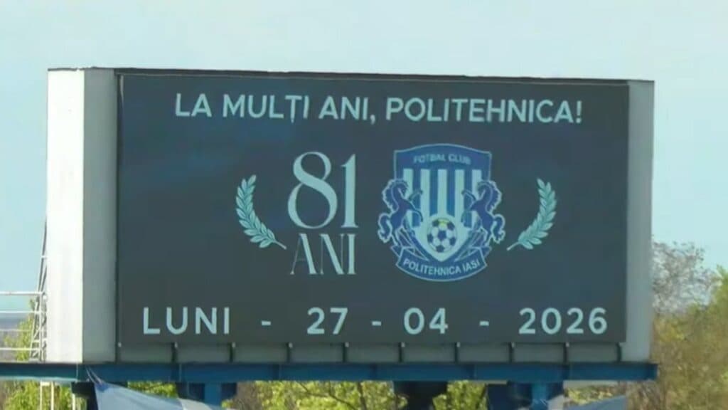 Săptămâna decisivă pentru viitorul fotbalului ieșean! Moare sau nu Politehnica?
