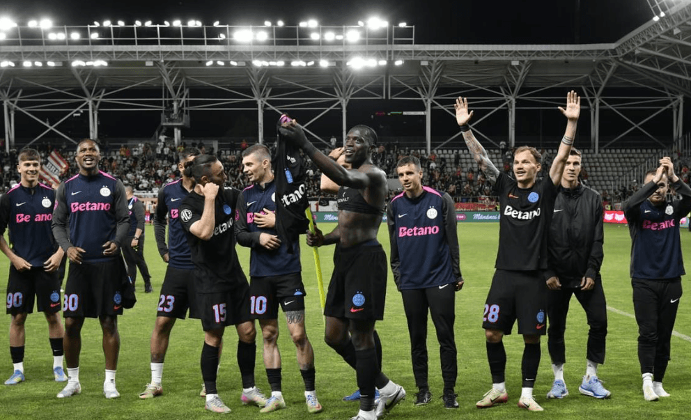 Derby decis în prelungiri. FCSB învinge Dinamo și prinde barajul pentru cupele europene