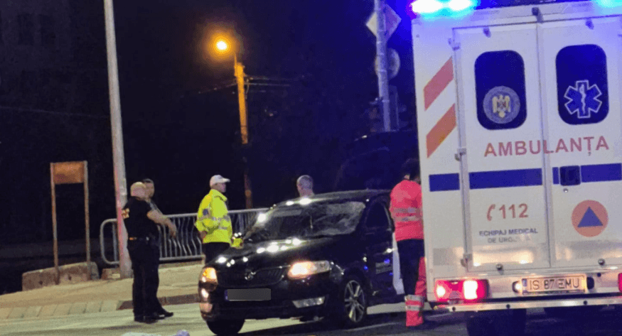 Accident grav în zona Podu de Piatră din Iași. Un biciclist a murit pe loc