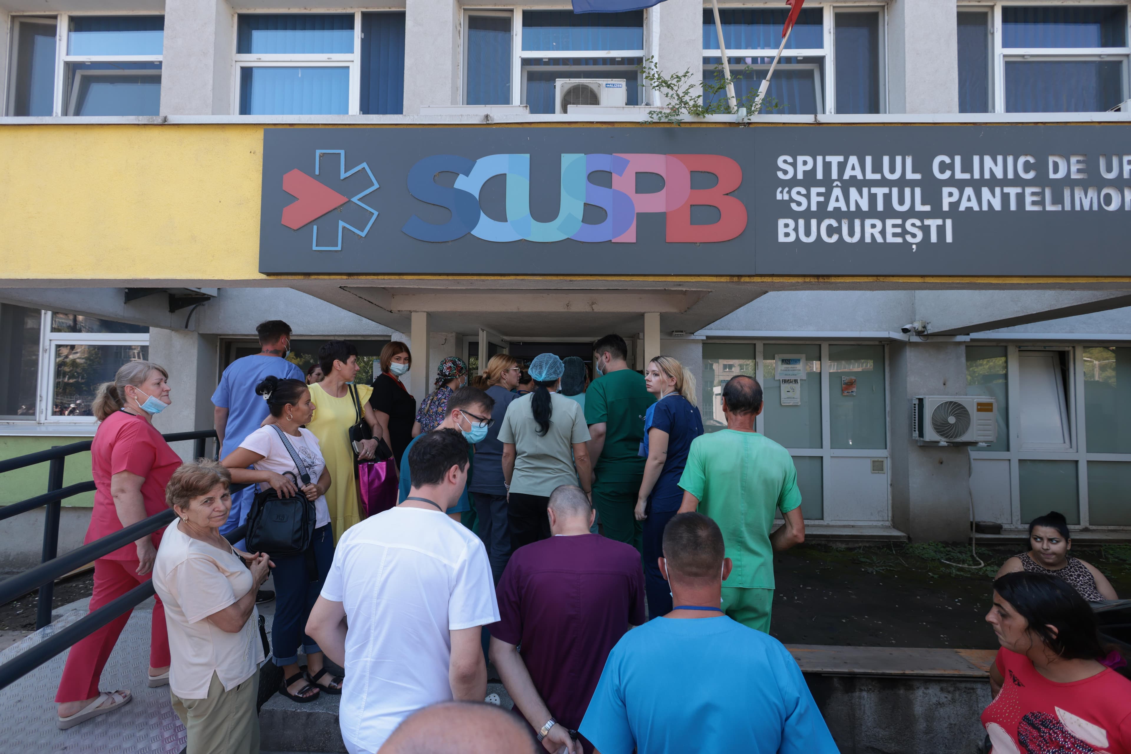 Polițiștii au găsit țeava de la instalația de oxigen a Spitalului Sf. Pantelimon la un centru de colectare. Suspectul este audiat