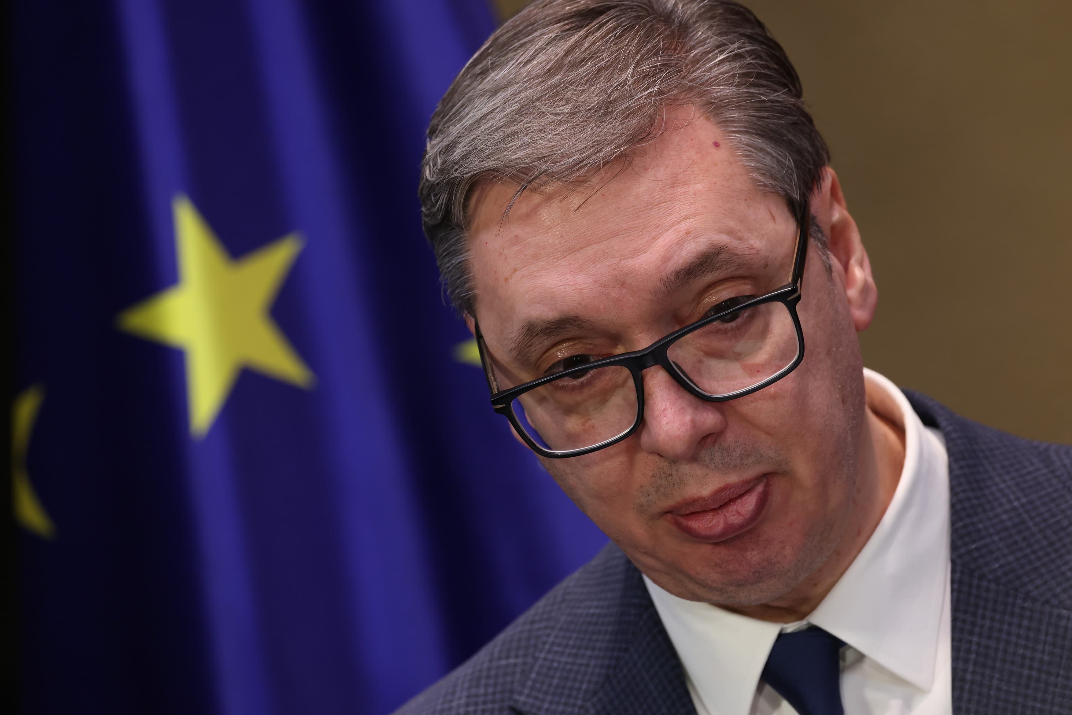 Președintele Serbiei, Aleksandar Vucic, vorbește despre o posibilă demisie