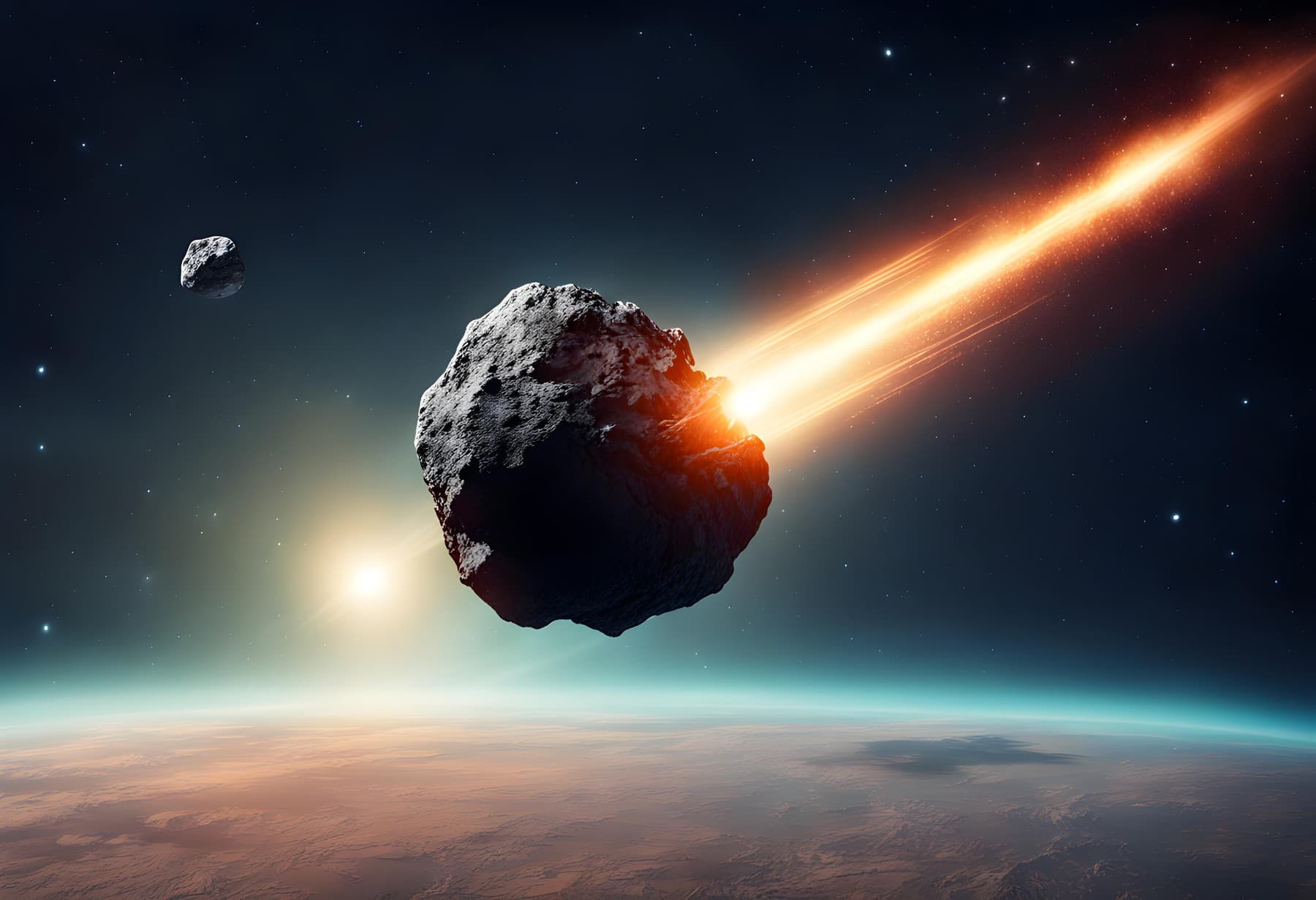 Un asteroid de mari dimensiuni va trece sâmbătă pe lângă Pământ. Cum va putea fi observat