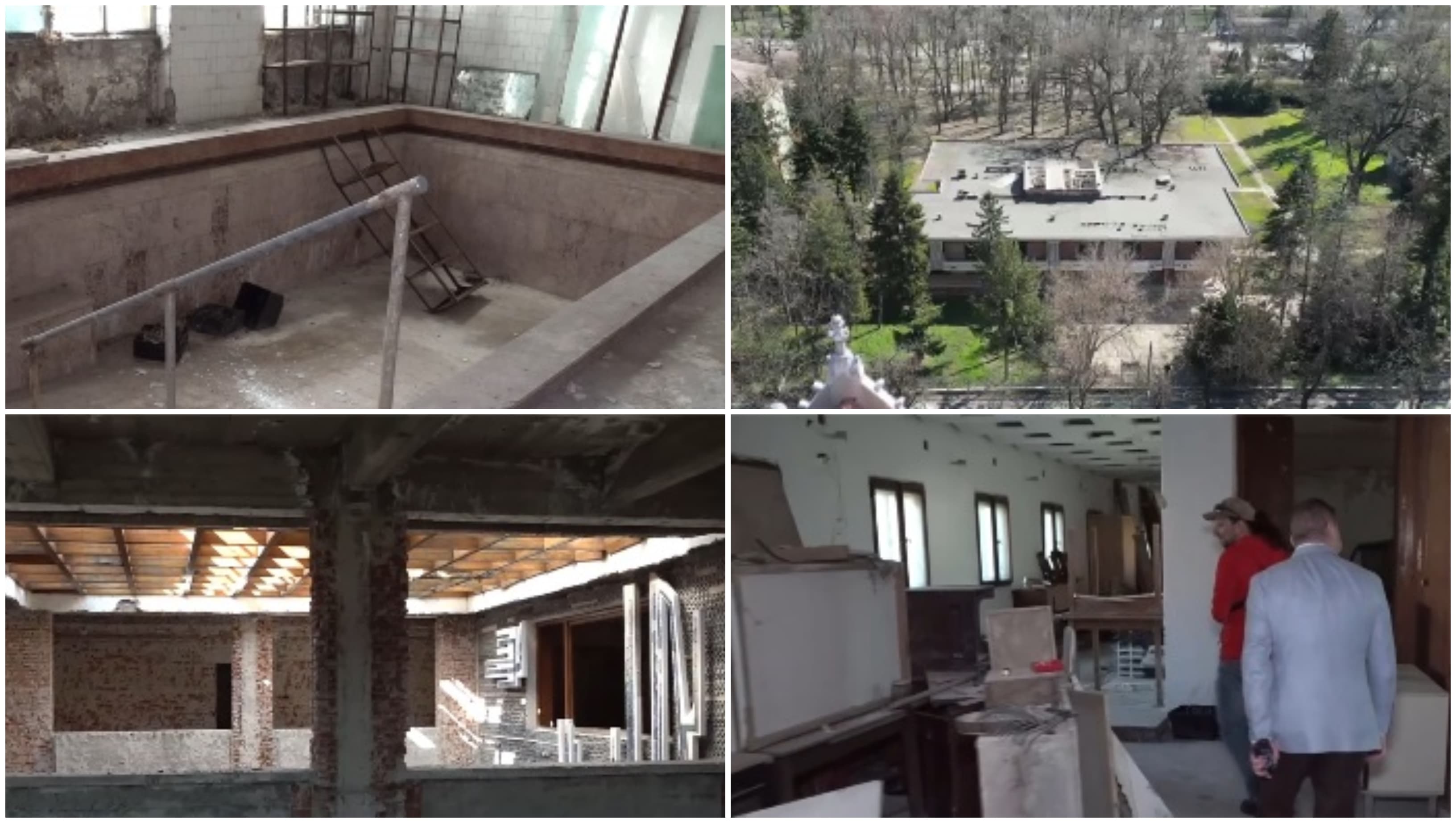 Vila de lux a lui Nicolae Ceaușescu din Timișoara a ajuns o ruină. Cum arată azi clădirea cu buncăr și piscină, abandonată zeci de ani