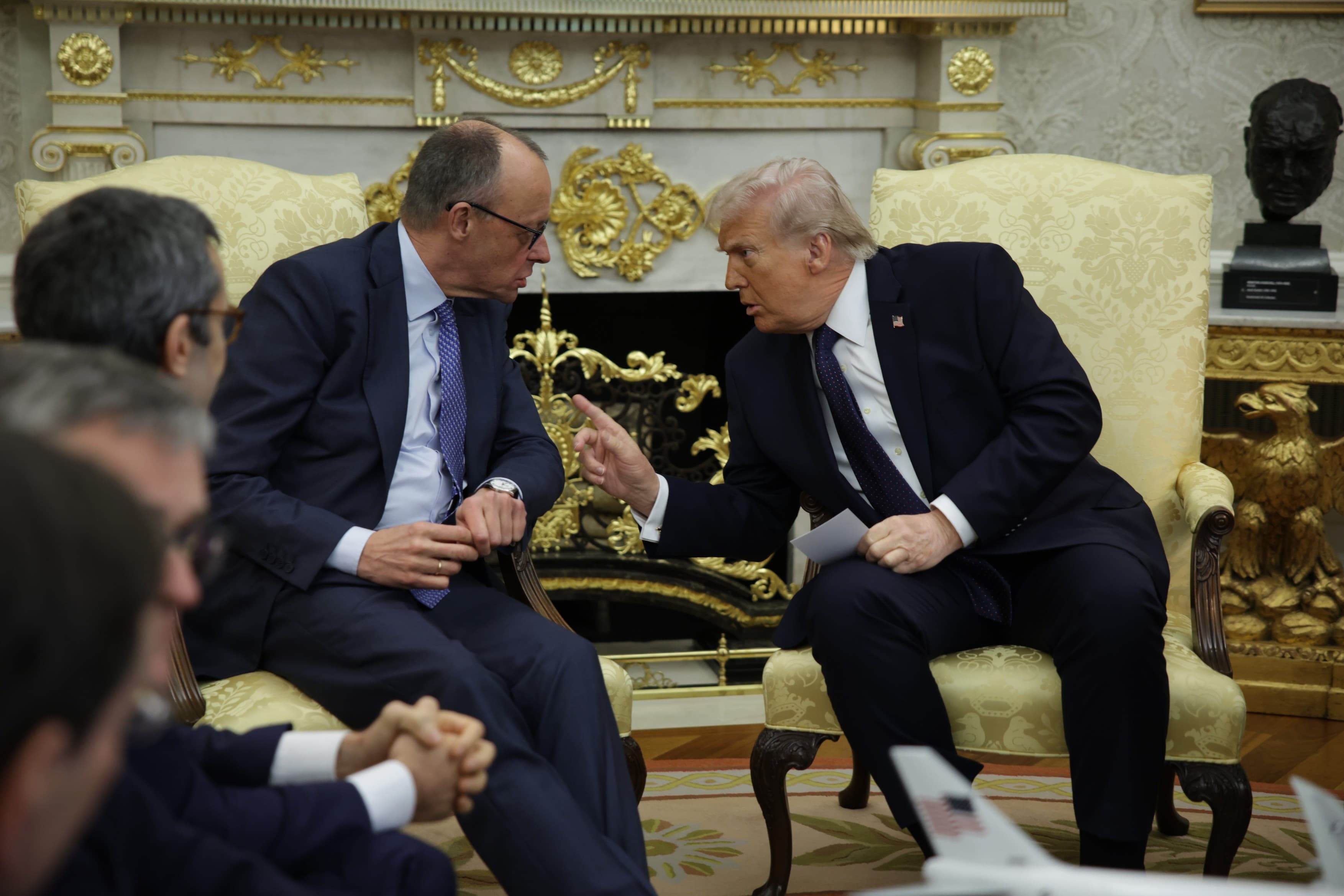 Trump şi Merz încearcă să detensioneze relaţiile dintre SUA şi Germania după disputa privind Iranul: „Ne-am coordonat poziţiile”