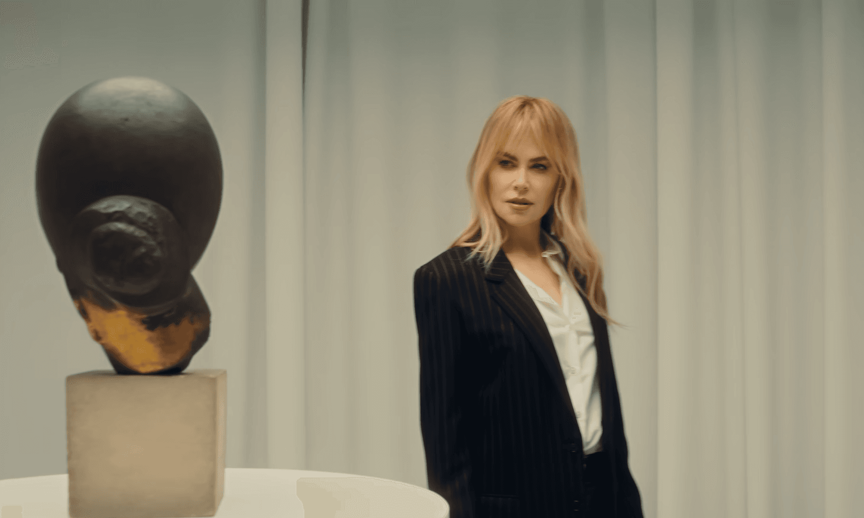 „Danaida” realizată de Brâncuși e promovată de Nicole Kidman într-un nou videoclip. Sculptura, licitată pentru 100 de milioane dolari