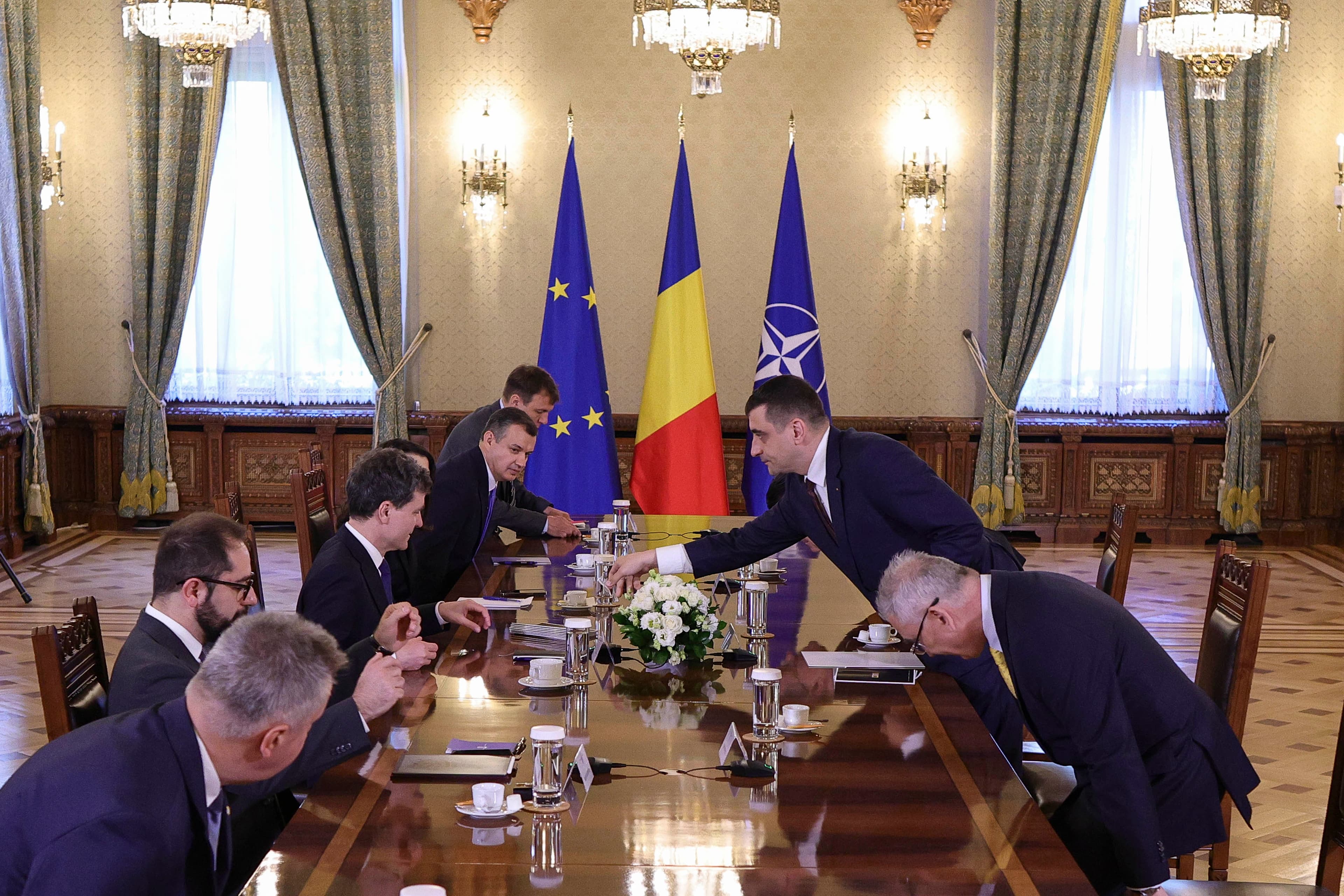 George Simion, după consultările de la Cotroceni: „Am cerut mandat pentru formarea unei guvernări. Discutăm cu oricine”