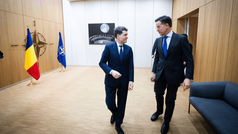 Nicușor Dan a vorbit cu Mark Rutte: România nu va accepta ca Rusia să amenințe securitatea cetățenilor săi. Ce i-a transmis șeful NATO