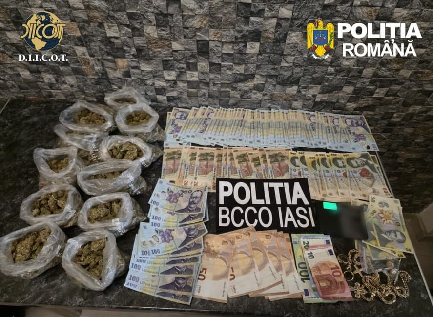 Cocaină vândută într-o vulcanizare din Iaşi. Care era prețul la care putea fi cumpărat drogul de mare risc