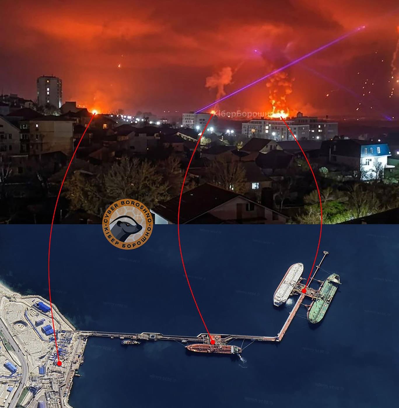 Ucraina contraatacă: incendiu la cel mai mare terminal petrolier din Marea Baltică, înainte de sosirea lui Putin la Sankt Petersburg