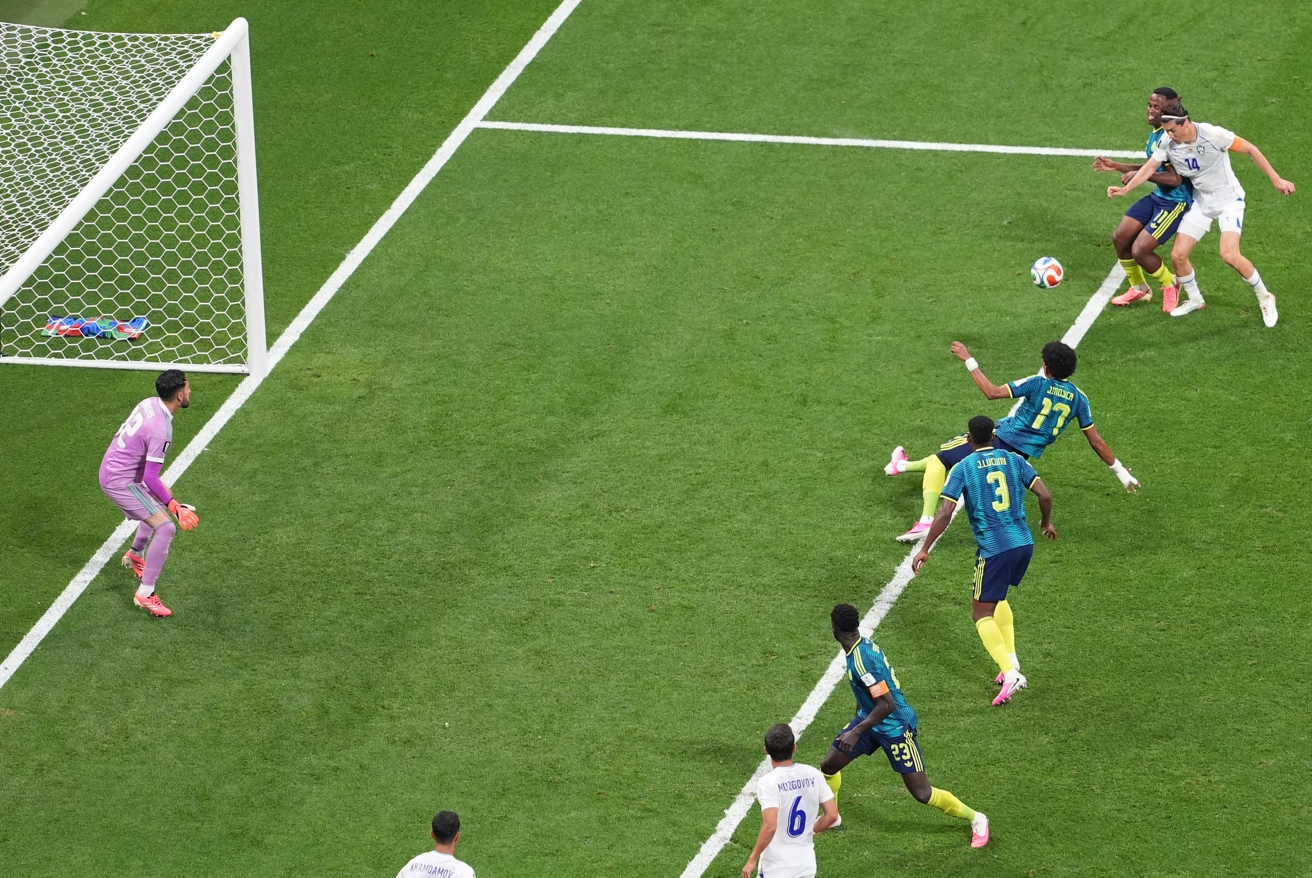 Cupa Mondială 2026: Columbia a învins Uzbekistan, scor 3-1, în grupa K