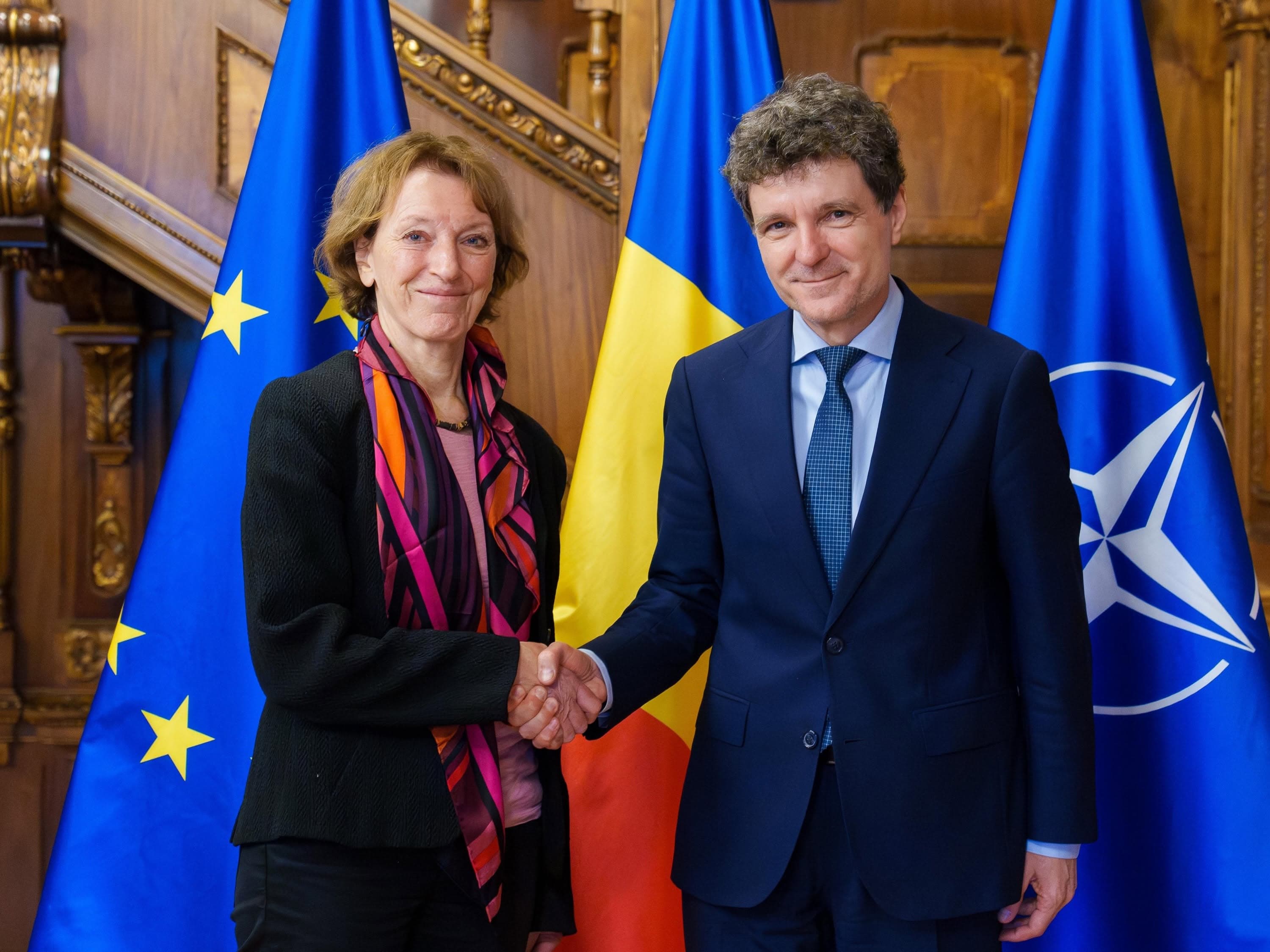 Nicușor Dan, întâlnire cu șefa Consiliului Europen pentru Cercetare: Să construim instituţii capabile să susțină talent științific