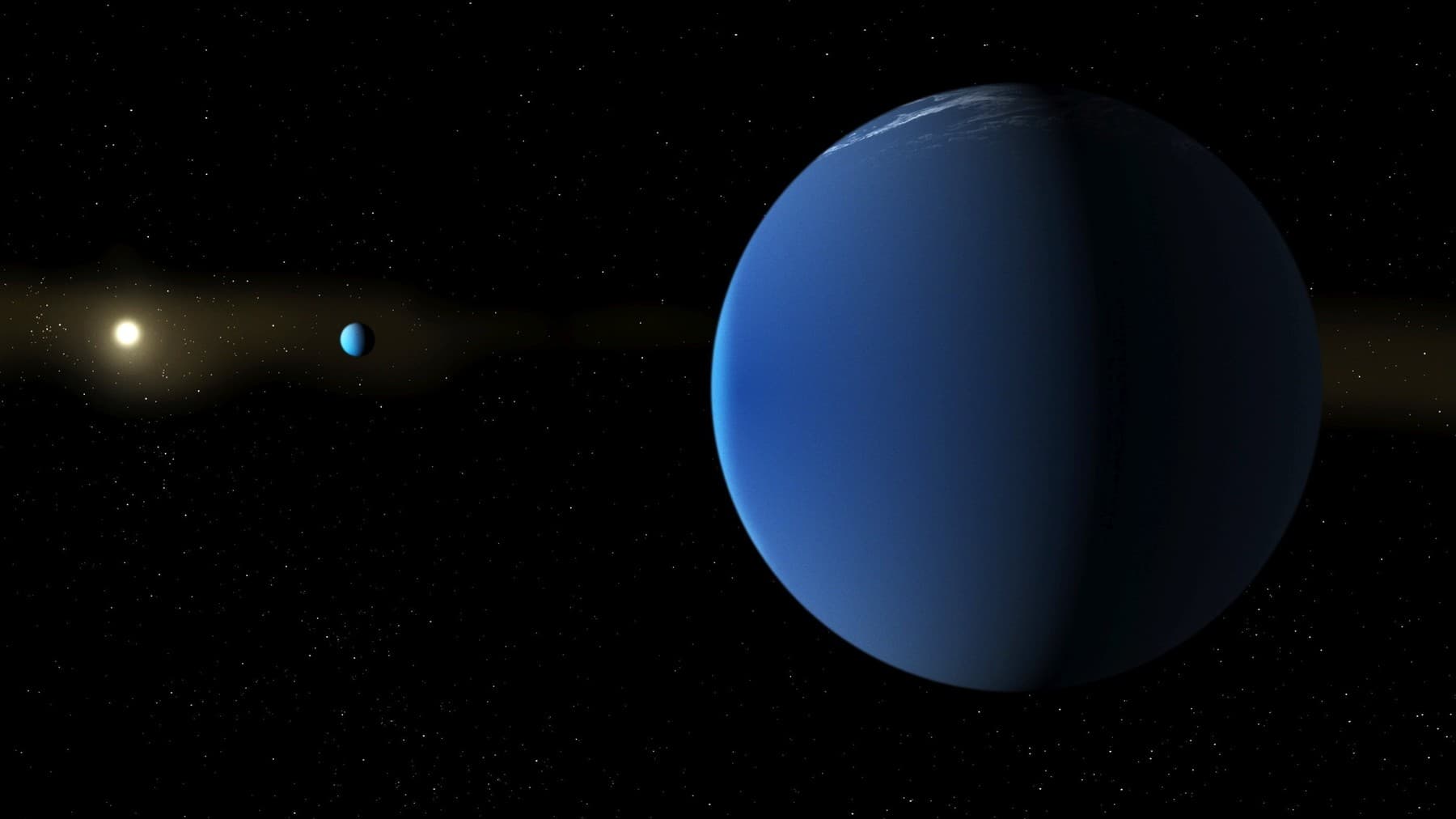Mai mari decât Jupiter, dar mai ușoare decât vata de zahăr. Astronomii au descoperit două planete „super-puff”