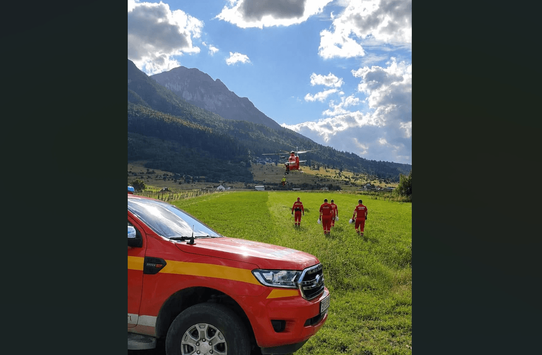 Un bărbat a murit după ce a suferit un infarct pe creasta principală din Parcul Naţional Piatra Craiului