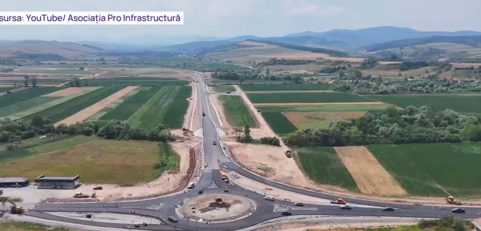 Primul tronson din Autostrada Transilvania A3, gata de inaugurare. Imagini cu segmentul Poarta Sălajului - Zimbor