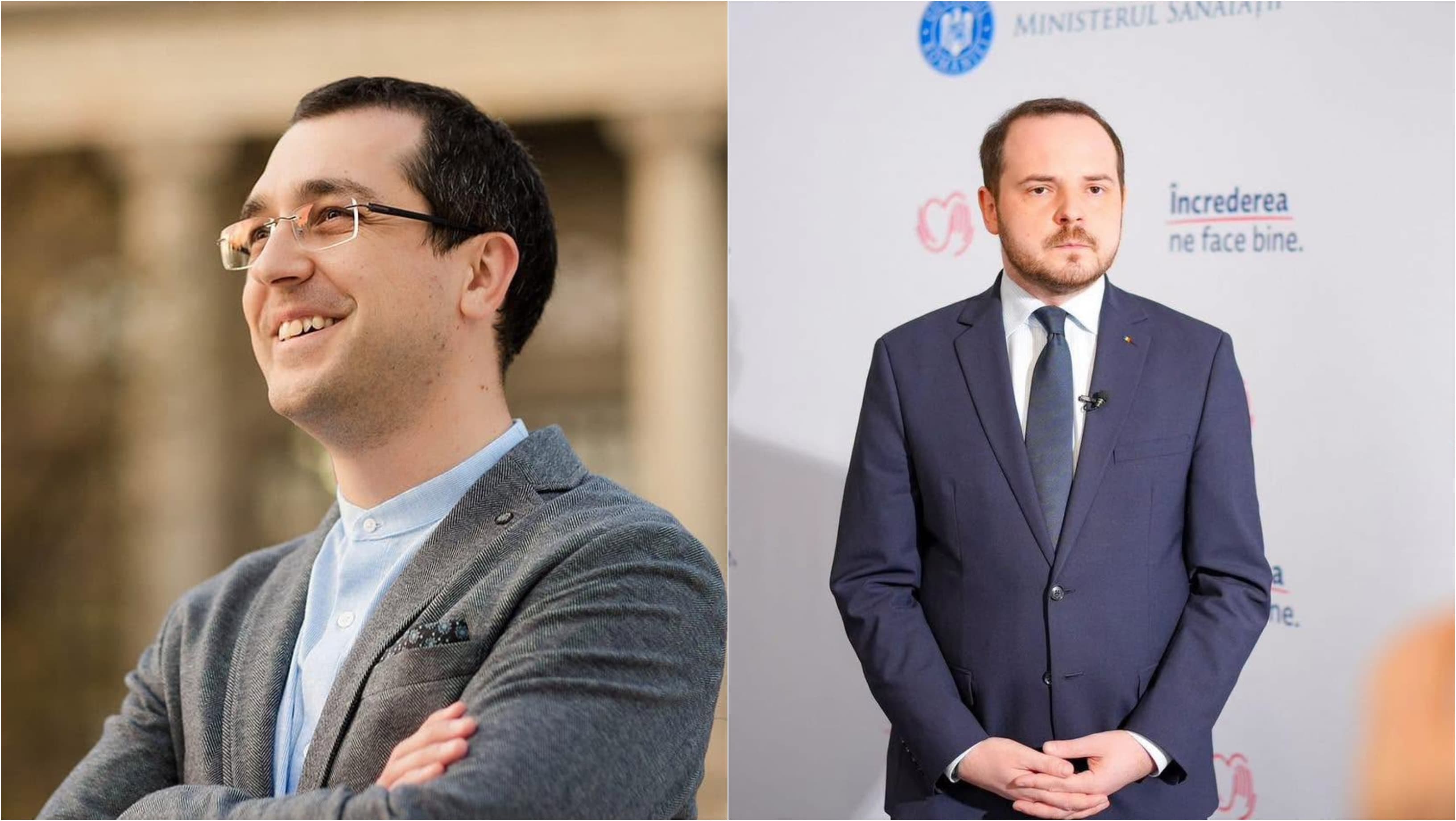 Dosarul Pfizer iscă un război pe Facebook între Vlad Voiculescu și Alexandru Rogobete: „trădare de țară” vs. „țesut de conspirații”