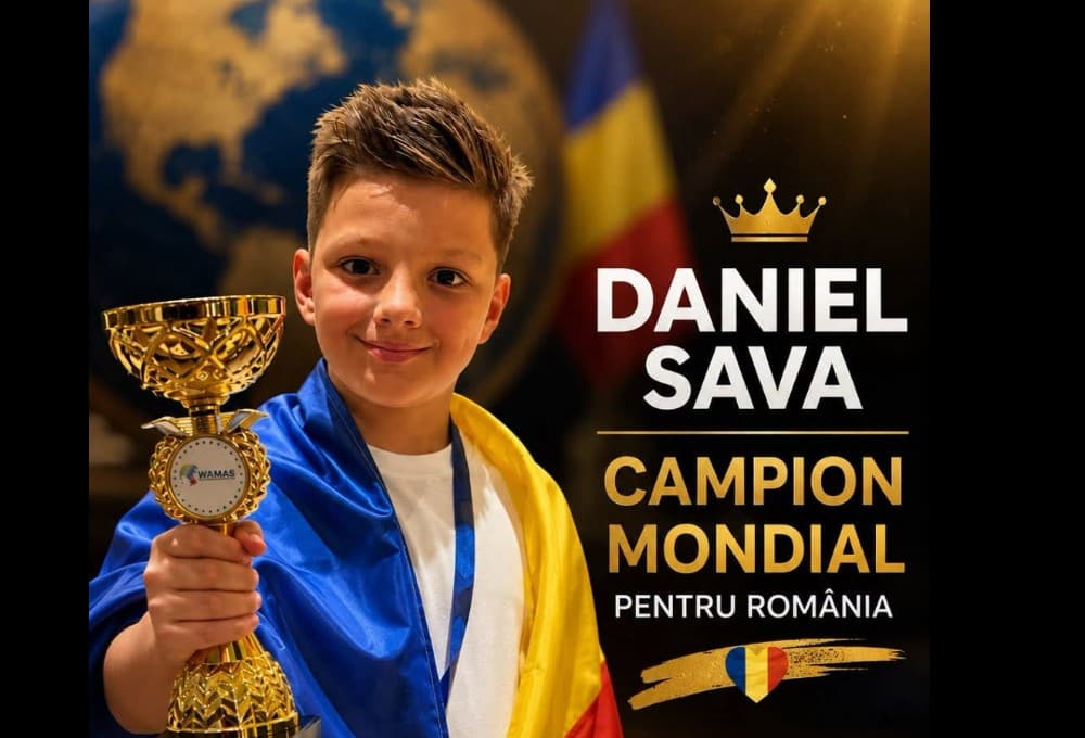 Un elev în vârstă de 9 ani din Focșani a devenit campion mondial la aritmetică mentală, după ce a rezolvat 100 de calcule în 3 minute