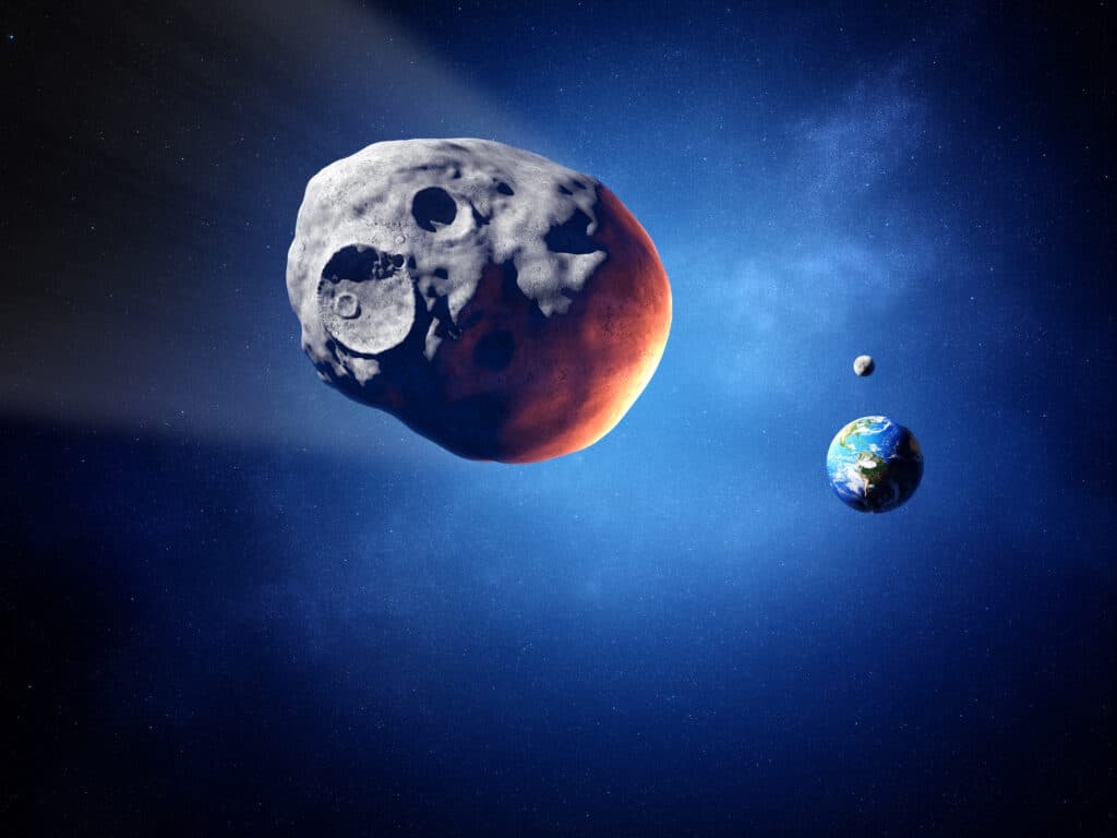 Un asteroid de mari dimensiuni se apropie de Pământ. Un eveniment istoric după 400 de ani