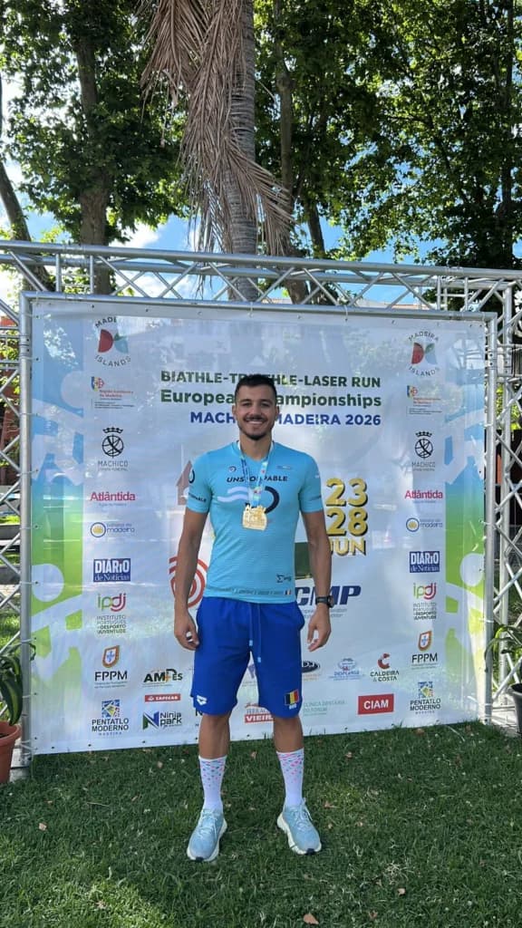 Alex Ion, din nou regele Europei! Aur la individual și pe echipe la biatlon modern, în Madeira