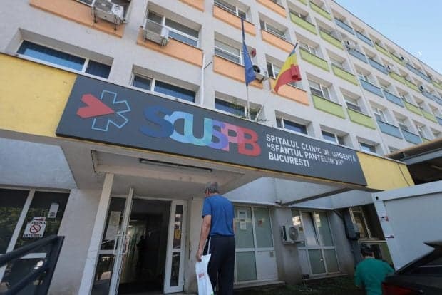 Panică la spitalul Sf. Pantelimon din București: un individ a distrus țeava de oxigen cu piciorul, pacienții au fost oxigenați manual