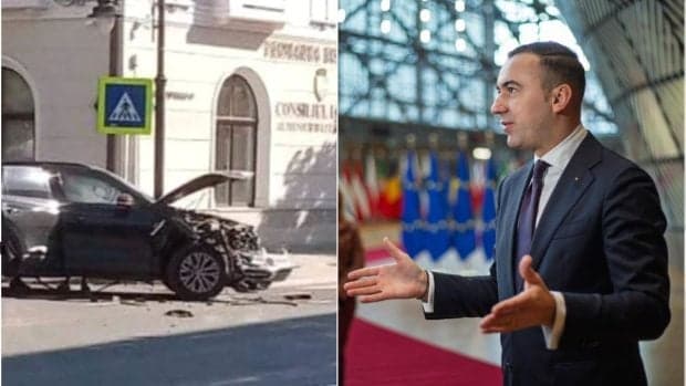 Fostul ministru Bogdan Ivan, implicat într-un accident cu un autobuz, în Bistrița: „Eu am fost de vină. Bătea soarele”. În mașină erau copilul și soția