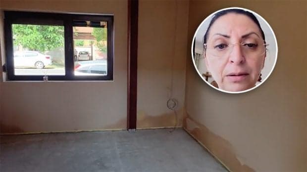 O româncă plecată la muncă în străinătate acuză primăria, cu care este vecină, că i-a umplut locuința de igrasie: „Tot ce am câștigat am investit în casă”. Explicația primarului