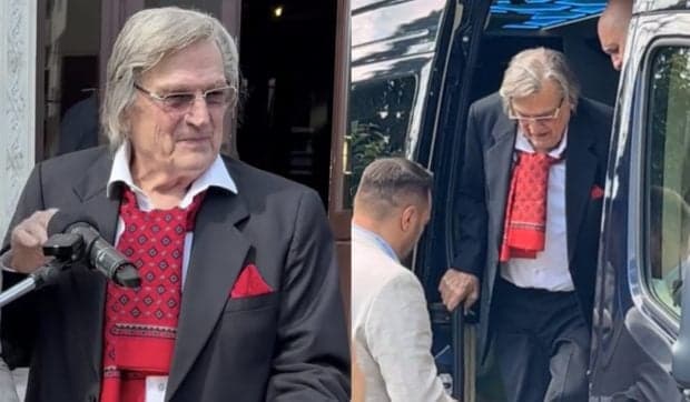 Cum a apărut Florin Piersic la 90 de ani, la Piatra Fest 2026. Imaginile cu marele actor au emoționat publicul