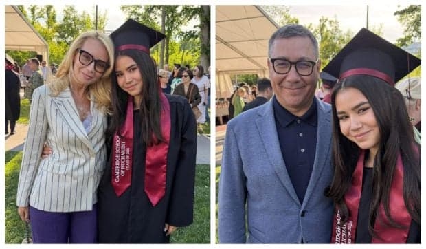 Daciana Sârbu și Victor Ponta s-au reunit în ziua absolvirii fiicei lor. Irina a terminat liceul. „Sunt un tată mândru”