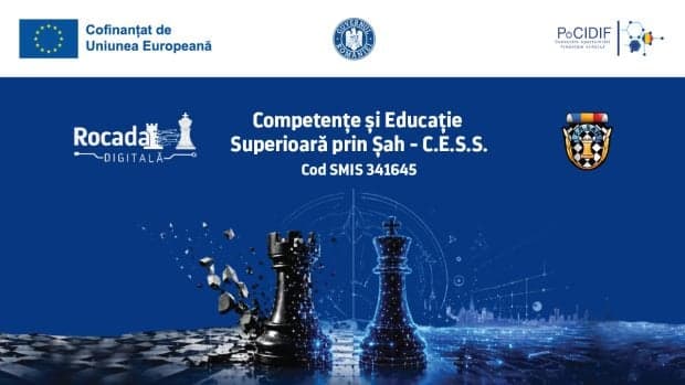Federația Română de Șah semnează contractul pentru implementarea soluțiilor digitale din cadrul proiectului C.E.S.S.