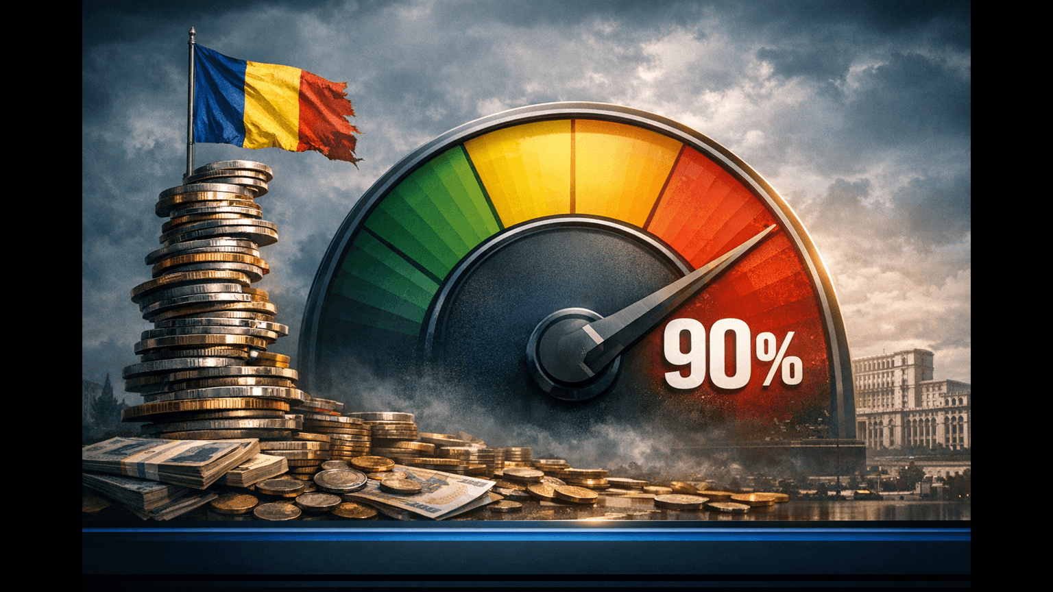 Comisia Europeană avertizează că datoria României ar putea exploda la 90% din PIB în următorii zece ani. Euro, exclus în perioada următoare